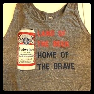 Budweiser (4th of July) Tank Top